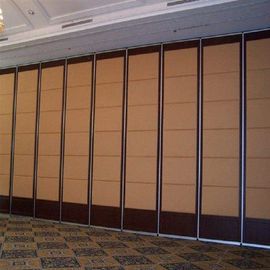 Paredes de separação operáveis ​​móveis custaram divisores de sala acústicos de dobramento para o auditório