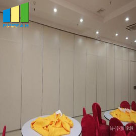 Liga de alumínio que dobra paredes de separação móveis acústicas para o restaurante, hotel, banquete Salão