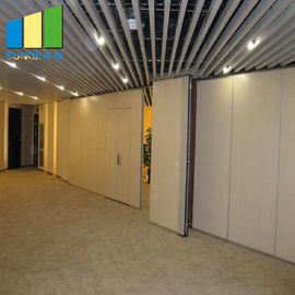 Liga de alumínio que dobra paredes de separação móveis acústicas para o restaurante, hotel, banquete Salão