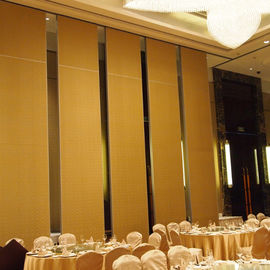 Separações móveis de madeira acústicas de dobramento do sistema da parede de separação do salão de baile para o hotel