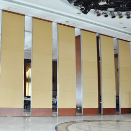Folha de metal deslizante móvel das paredes de separação do escritório completo à prova de som da altura