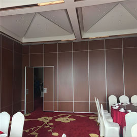 Separações móveis acústicas da sala de reunião que deslizam paredes de separação de dobramento para a sala de conferências