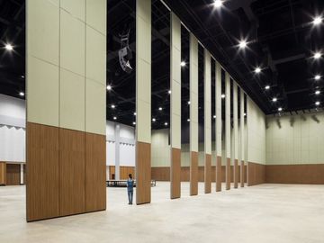 Sala de conferências que dobra-se separando a largura da separação 500-1230 milímetro da parede