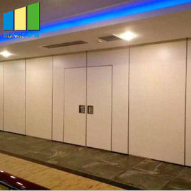 Separação à prova de som operável da parede das portas de madeira removíveis acústicas dos divisores de sala da mesquita