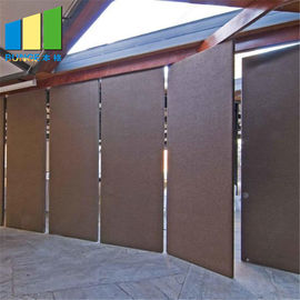 Separações sadias móveis da prova das paredes operáveis da porta de dobradura para o restaurante