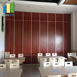 Separações sadias móveis da prova das paredes operáveis da porta de dobradura para o restaurante