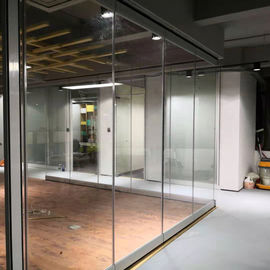 As paredes de separação móveis moderaram a separação de vidro sem a parede de separação retrátil de alumínio para Bangladesh
