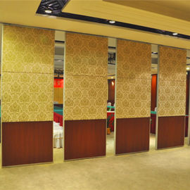 Sistemas móveis da parede de separação com a parede deslizante fácil do portador de alumínio para a sala de reuniões