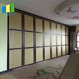 Tela acústica do MDF de Myanmar que rola paredes de separação móveis para o restaurante