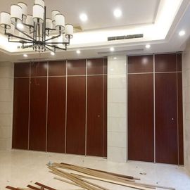 Parede de separação acústica móvel de dobramento operável da parede do hotel para o banquete Salão
