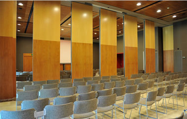 Divisor de madeira móvel das paredes de separação do quadro de alumínio do MDF para o centro de conferências