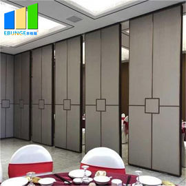 Divisores de sala brancos móveis da melamina das paredes de separação 65mm do restaurante