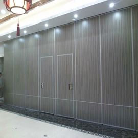 Placa móvel de alumínio da separação da parede operável acústica do auditório para o hotel