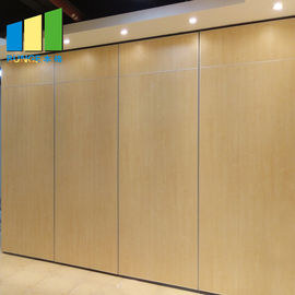 Sala acústica móvel que divide separações removíveis dobráveis deslizantes à prova de som da parede do sistema para o escritório