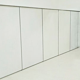 O quadro de alumínio deslizou Louvered decorativo móvel das paredes de separação da placa compacta de pano