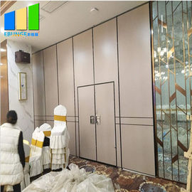 Do revestimento móvel do MDF das paredes de separação de Ebunge quadro de alumínio que dobra o divisor de sala acústico