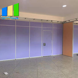 Divisores de sala acústicos de madeira que dobram a parede de separação móvel da porta deslizante da separação da sala de aula