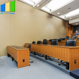 Separações sadias penduradas superiores da prova que dobram a separação móvel acústica dos divisores de madeira para o centro de conferências