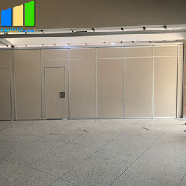 Divisores de sala acústicos de dobramento da tela do metal que deslizam o quadro de alumínio da porta da separação para a mesquita