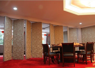 Divisor de sala de dobramento das paredes de separação com as decorações duras da tampa do MDF da tela para o restaurante