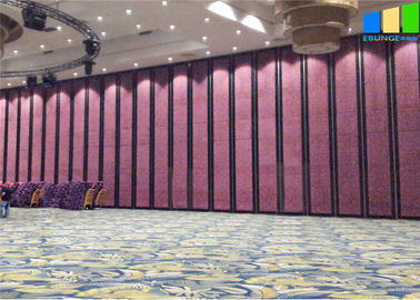 paredes de separação de dobramento decorativas de Salão do banquete do hotel de Mordern da espessura de 100mm