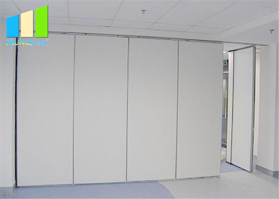 Sala de conferências operável acústica móvel que desliza paredes de separação