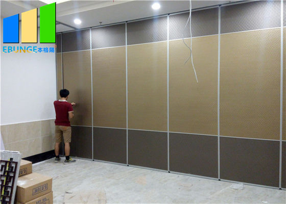 Divisor acústico provisório Davao das paredes de separação da dobradura da sala de reunião