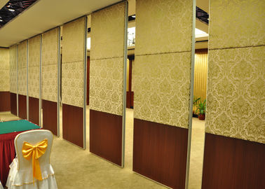 Separações móveis da parede do hotel do folheado, porta interior da prova sadia