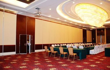 Sala de conferências que desliza paredes de separação móveis 500/1200 milímetros de largura
