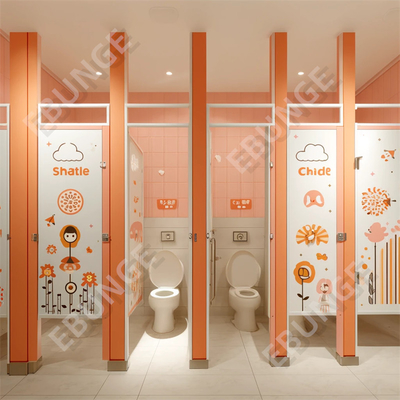Suporte de opções de design personalizadas Cubicle de banheiro para divisores de banheiro