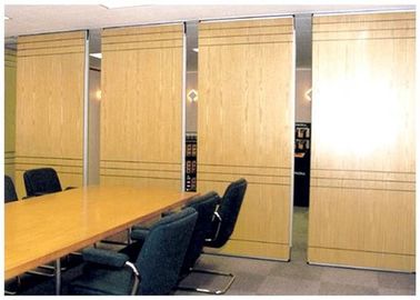 Parede de separação de madeira personalizada do escritório à prova de som, divisores de sala móveis
