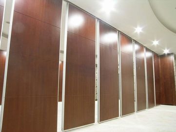 Placa de dobramento comercial de alumínio do MDF das paredes de separação da porta deslizante terminada para grande salão
