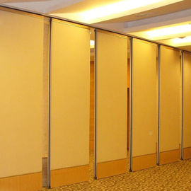 Sala de dobramento à prova de som de madeira móvel que desliza paredes de separação para o banquete Salão acústico