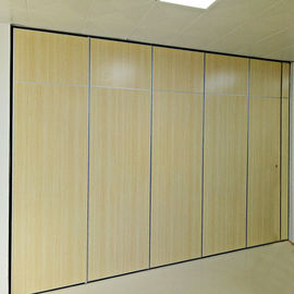 Paredes de separação móveis da placa da melamina, sala de conferências que dobra-se deslizando portas da separação