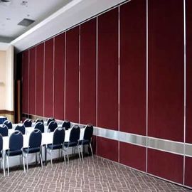 Dobrar-se deslizando paredes de separação operáveis para o banquete Salão/soa - divisores de sala absorventes