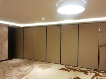 paredes de separação acústicas móveis melamina de superfície da espessura de 85mm, couro, madeira compensada