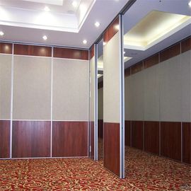 Divisores de sala acústicos da multi cor/mobília comercial que desliza paredes de separação de dobramento