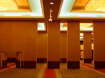 Móbil de madeira à prova de som que desliza paredes de separação para a cor personalizada sala de conferências