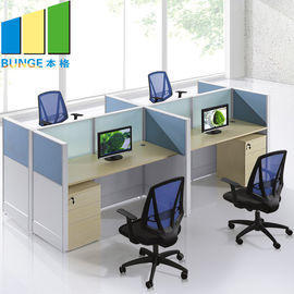Estação de trabalho do escritório da divisão de 4 pessoas/compartimentos modernos do mobiliário de escritório