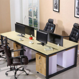 As separações completas da mobília de alto cargo/L &amp; T deram forma à tabela da estação de trabalho do escritório