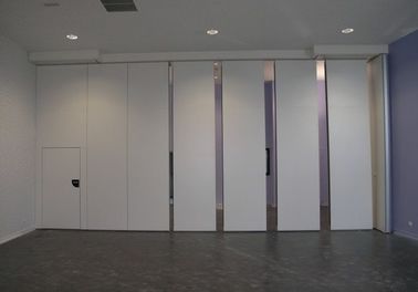 Dobramento deslizando divisores de sala de conferências acústicos operáveis das paredes de separação