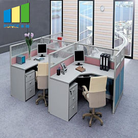 Forme separações do mobiliário de escritório da espessura de 60mm/estação de trabalho compartimento do pessoal