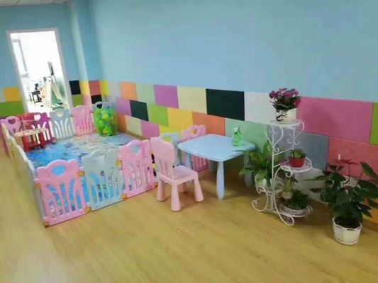 Painéis acústicos de fibras de poliéster ecológicos