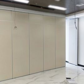 Parede de separação móvel deslizante automática de alumínio das portas da sala de conferências