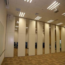 Paredes de separação acústicas móveis de dobramento resistentes do fogo da sala de conferências de dobramento