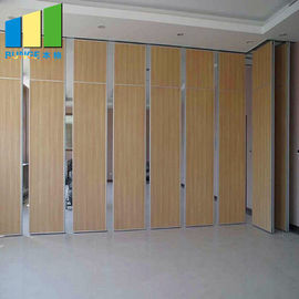 Separações sadias de madeira da prova do quadro de alumínio que dobram paredes de separação da sala