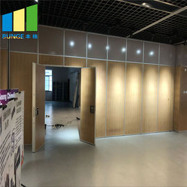 Da madeira móvel da separação da decoração do escritório paredes de separação de dobramento para a sala de conferências
