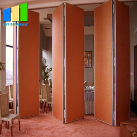 Separação de dobramento acústica da porta de deslizamento do restaurante dos divisores de sala para a decoração