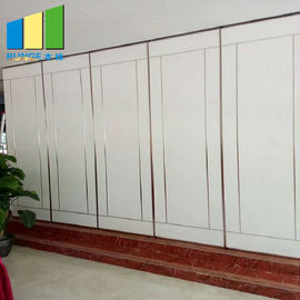 Os divisores de dobramento acústicos das separações da sala da porta deslizante fazem isolamento sonoro o sistema operável da parede