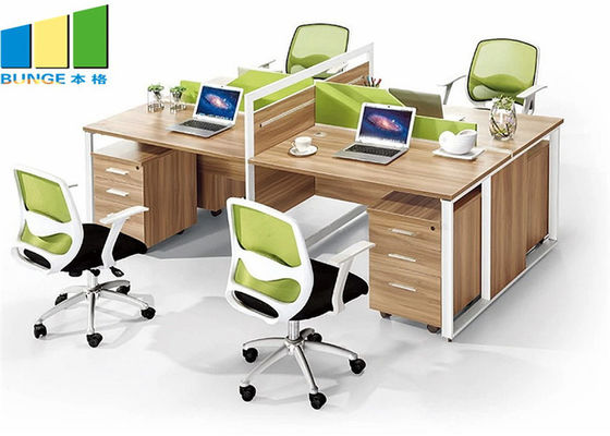 Mobiliário de escritório modular do armário da estação de trabalho do escritório da tabela moderna da mesa do compartimento de Seat do anúncio publicitário 4